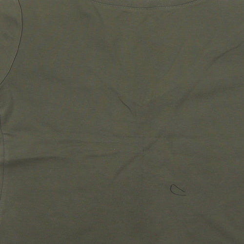 Papaya Womens Green   Jersey Blouse Size 14