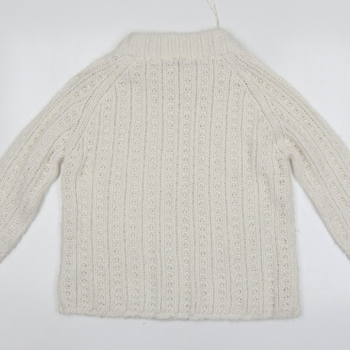 TU Womens White   Pullover Jumper Size 12