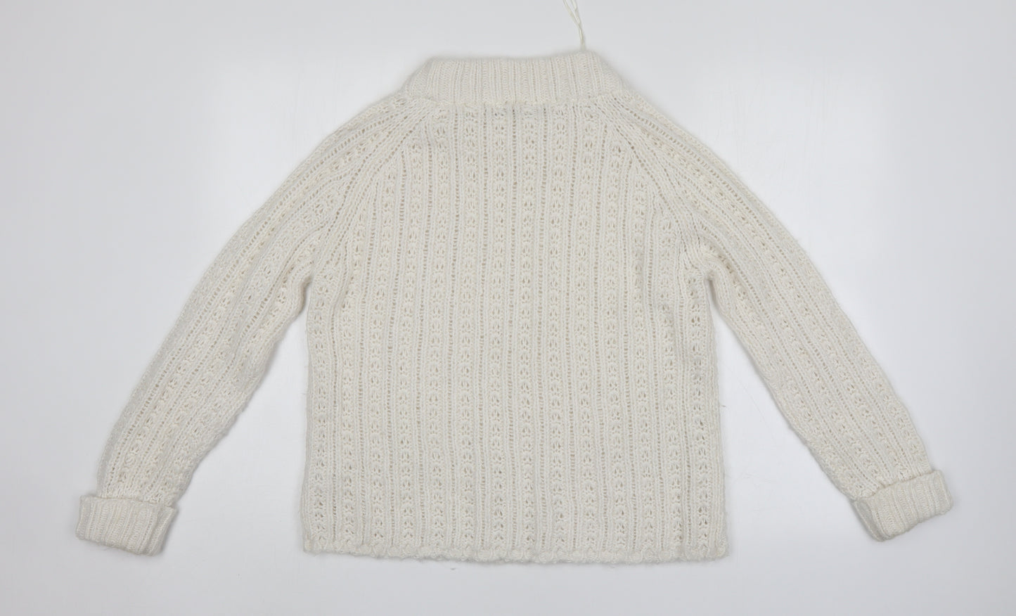 TU Womens White   Pullover Jumper Size 12
