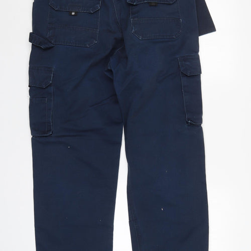 Tuff Stuff Mens Blue   Cargo Trousers Size 36 L30 in