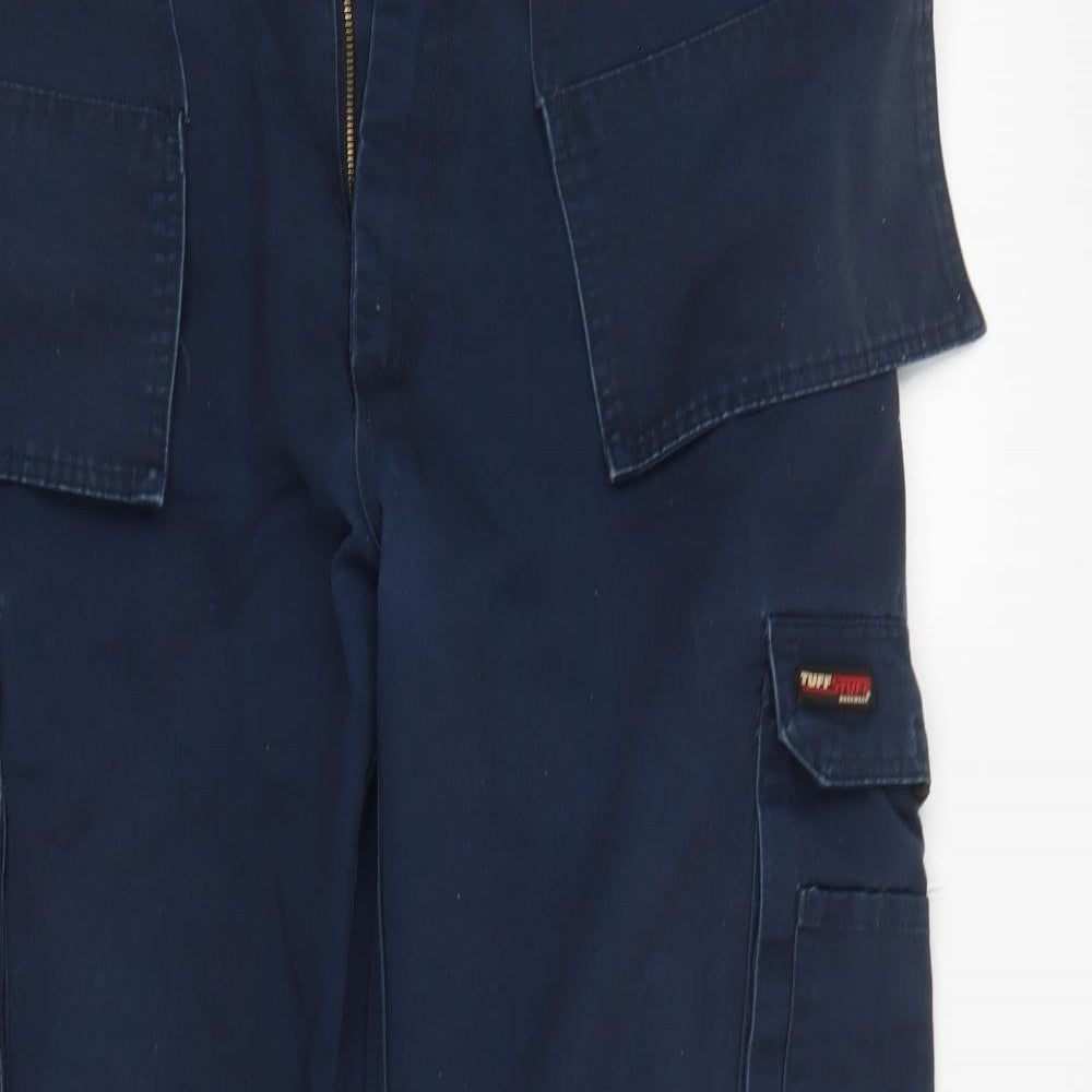 Tuff Stuff Mens Blue   Cargo Trousers Size 36 L30 in