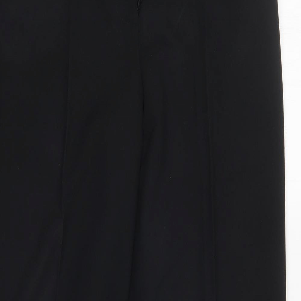 Dunnes Womens Black   Trousers  Size 14 L28 in