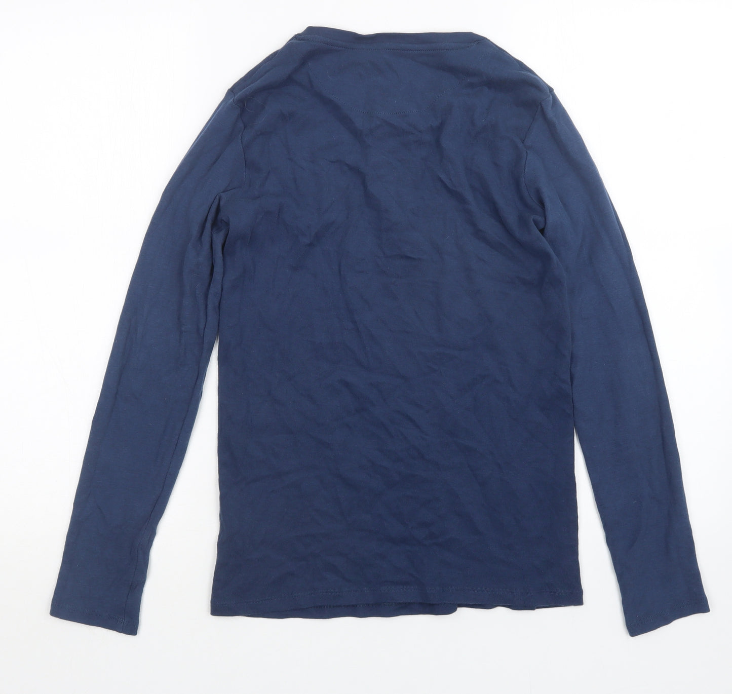 Marks and Spencer Boys Blue    Pyjama Top Size 13-14 Years