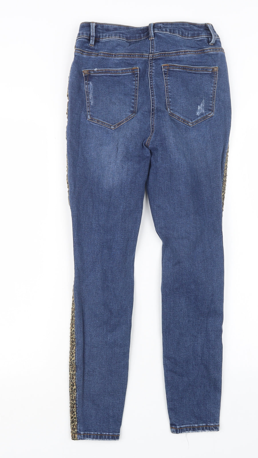 Papaya Womens Blue  Denim Straight Jeans Size 12 L25 in