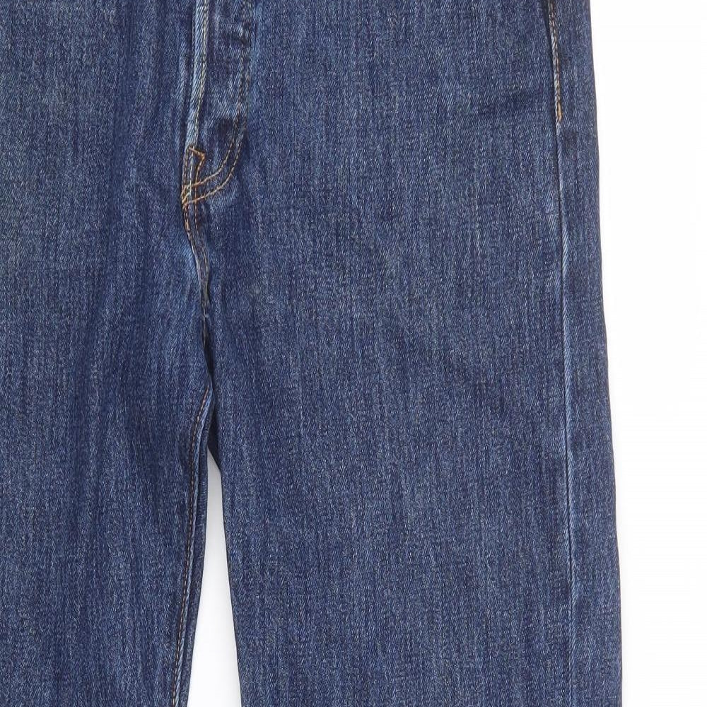 Levi's Mens Blue  Denim Straight Jeans Size 34 in L29 in