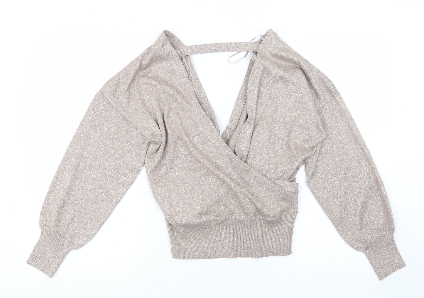 F&F Womens Beige   Pullover Jumper Size 8