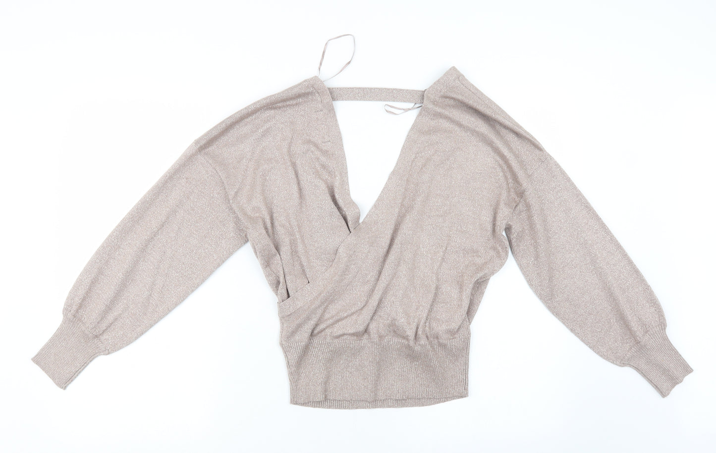 F&F Womens Beige   Pullover Jumper Size 8
