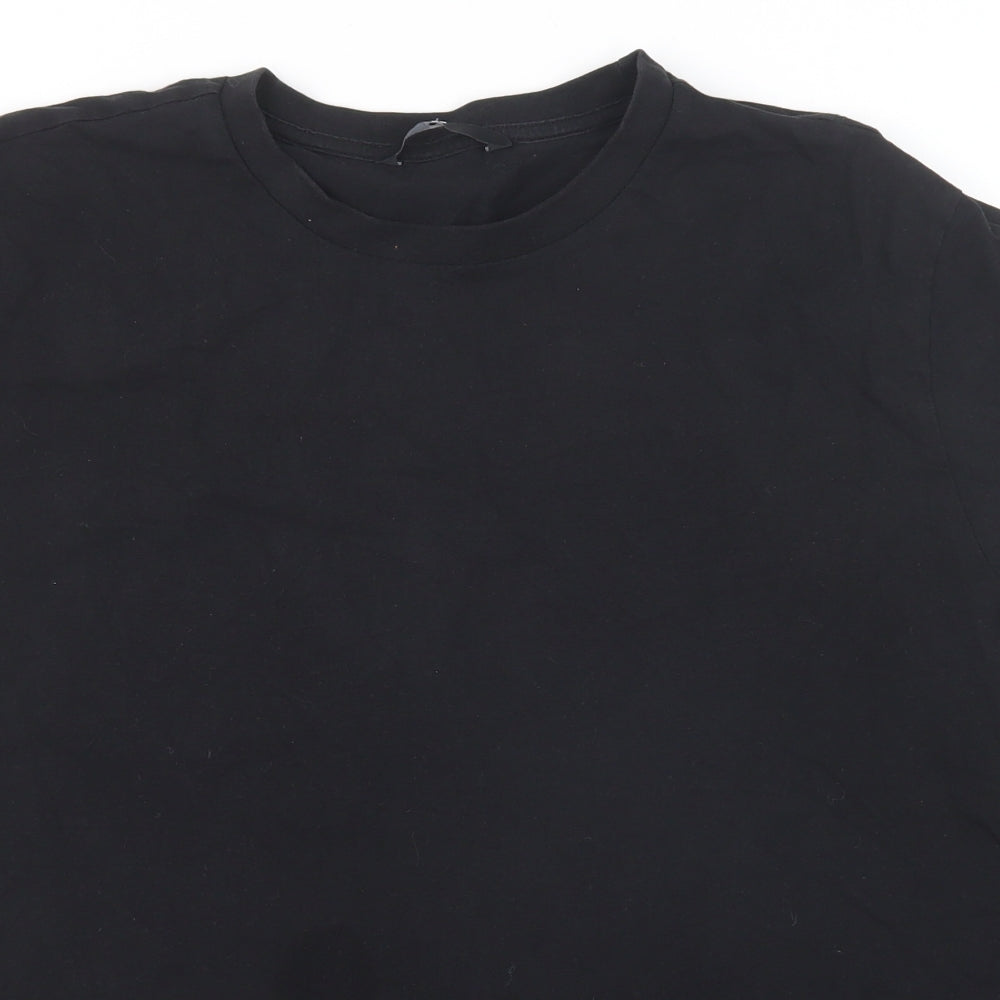 Very Womens Black   Basic T-Shirt Size XL