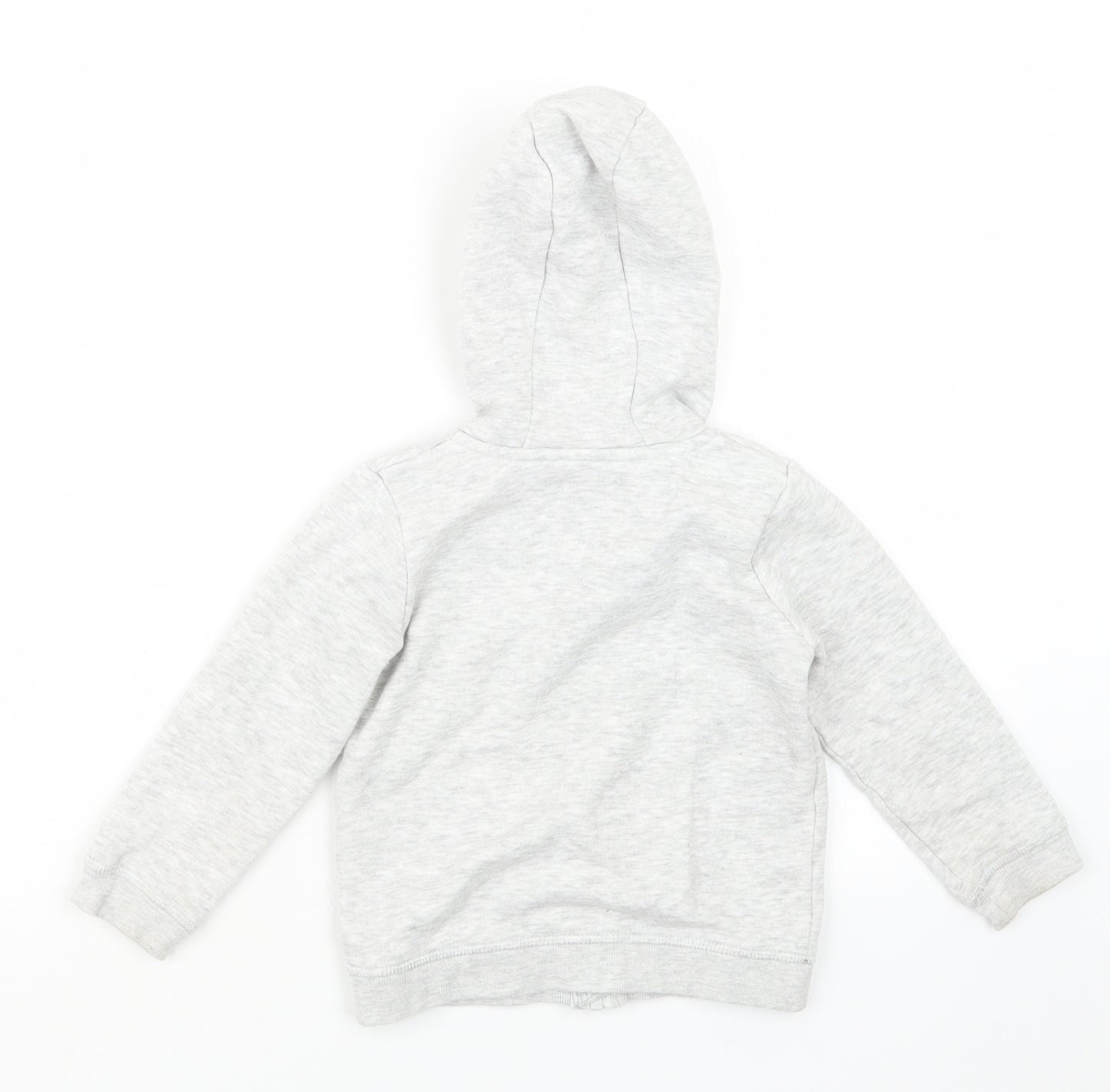 Matalan Girls Grey   Full Zip Hoodie Size 2-3 Years