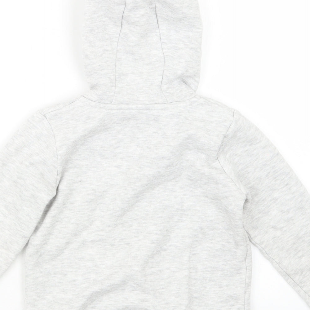 Matalan Girls Grey   Full Zip Hoodie Size 2-3 Years