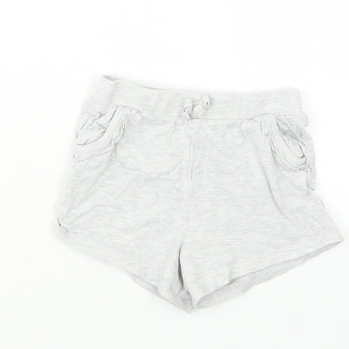 George Girls Grey   Boyfriend Shorts Size 2-3 Years