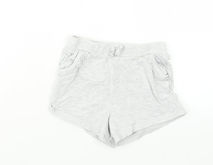 George Girls Grey   Boyfriend Shorts Size 2-3 Years