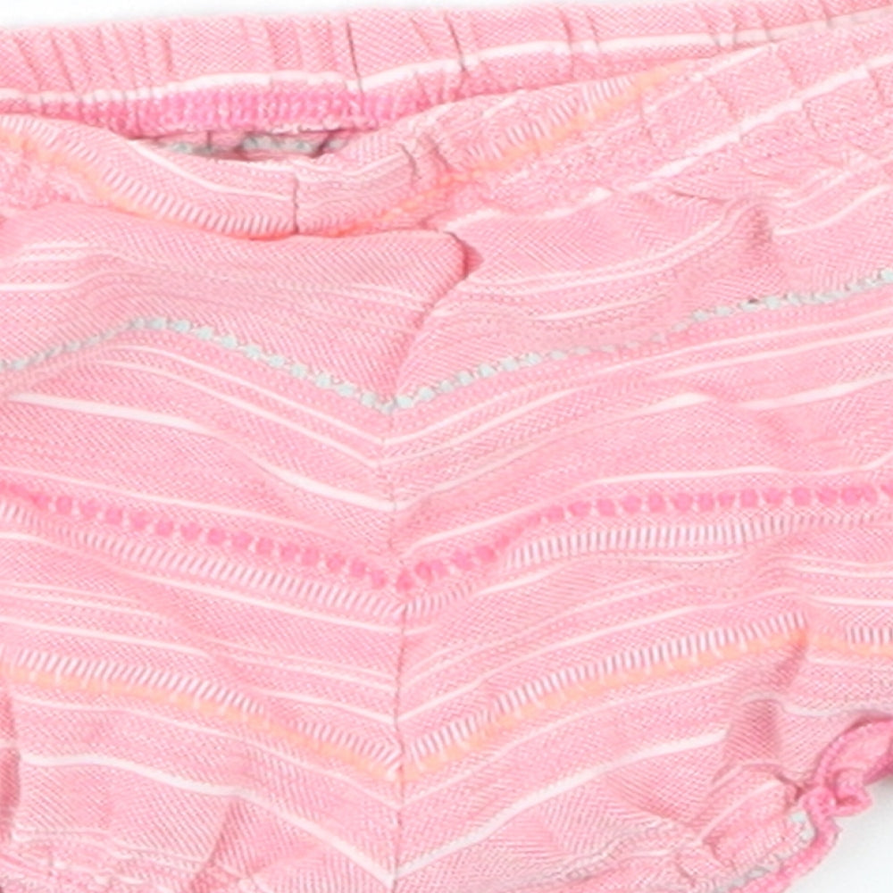 H&M Girls Pink   Cropped Trousers Size 12 Months