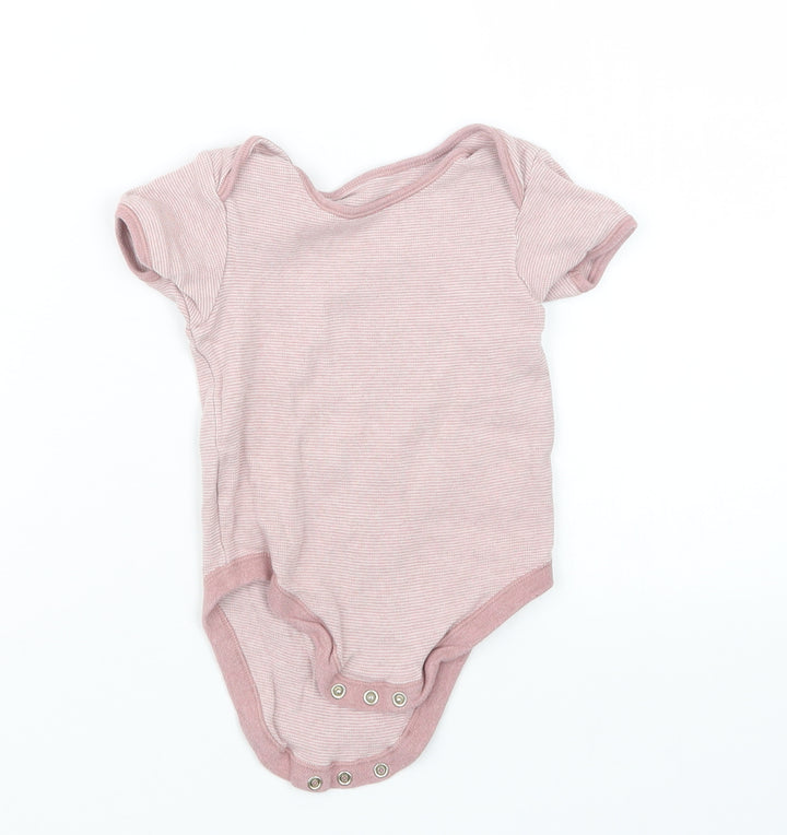 George Boys Purple Striped Babygrow One-Piece Size 18-24 Months