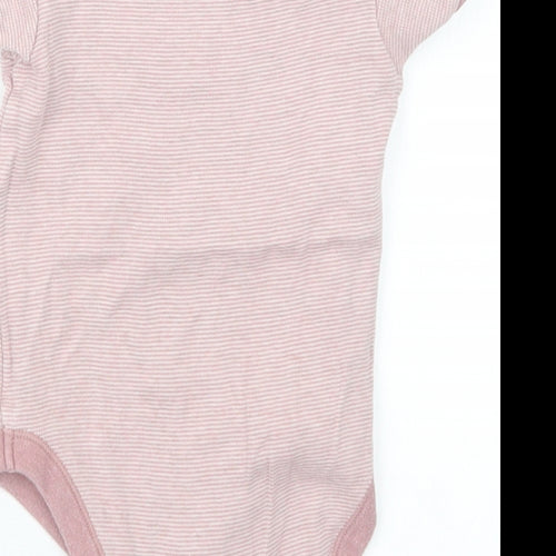 George Boys Purple Striped  Babygrow One-Piece Size 18-24 Months