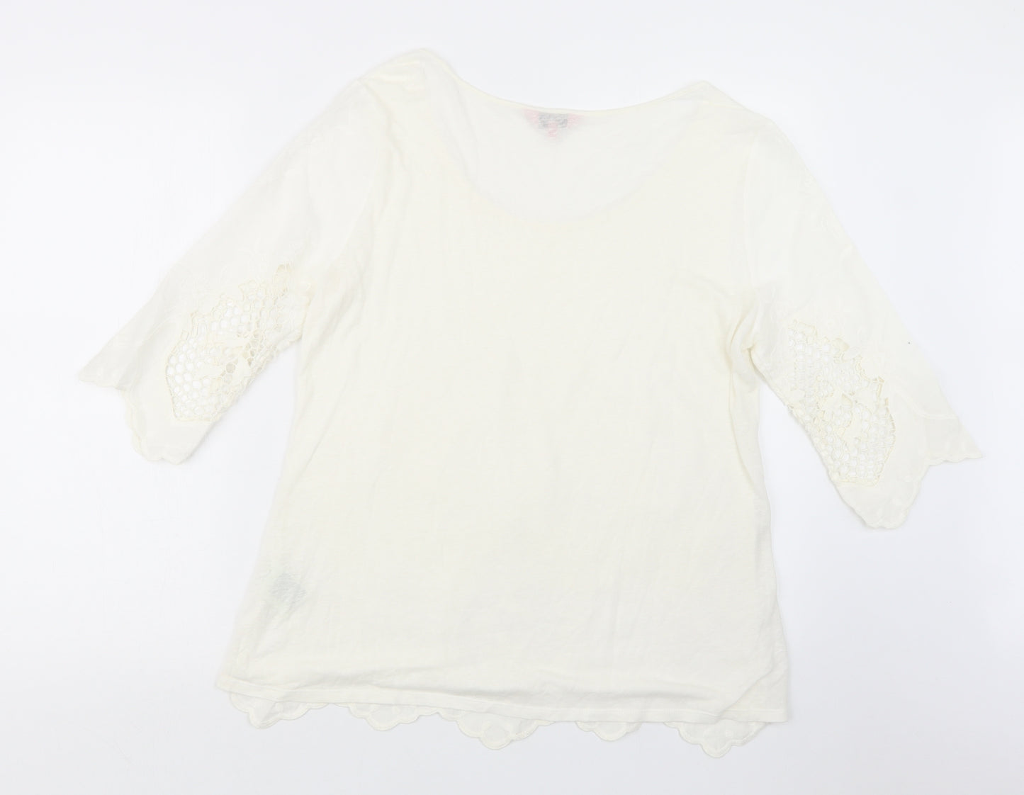 Phase Eight Womens Ivory   Basic Blouse Size 12