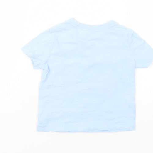 Gap Girls Blue   Basic T-Shirt Size 18-24 Months