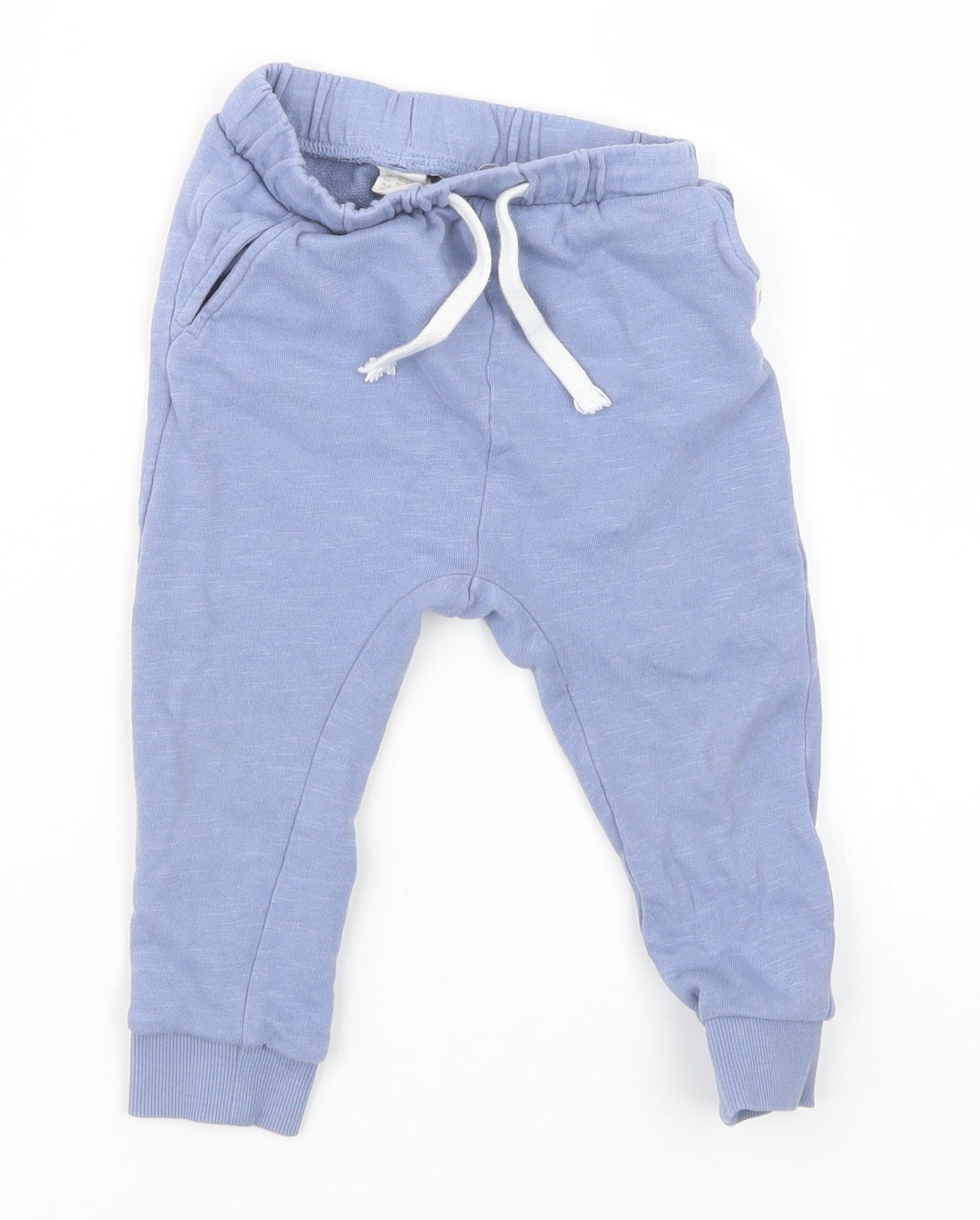 H&M Boys Blue   Jogger Trousers Size 18-24 Months
