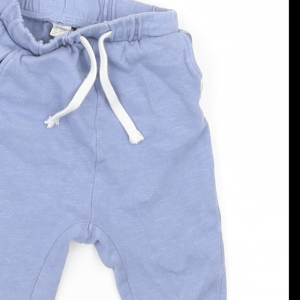 H&M Boys Blue   Jogger Trousers Size 18-24 Months