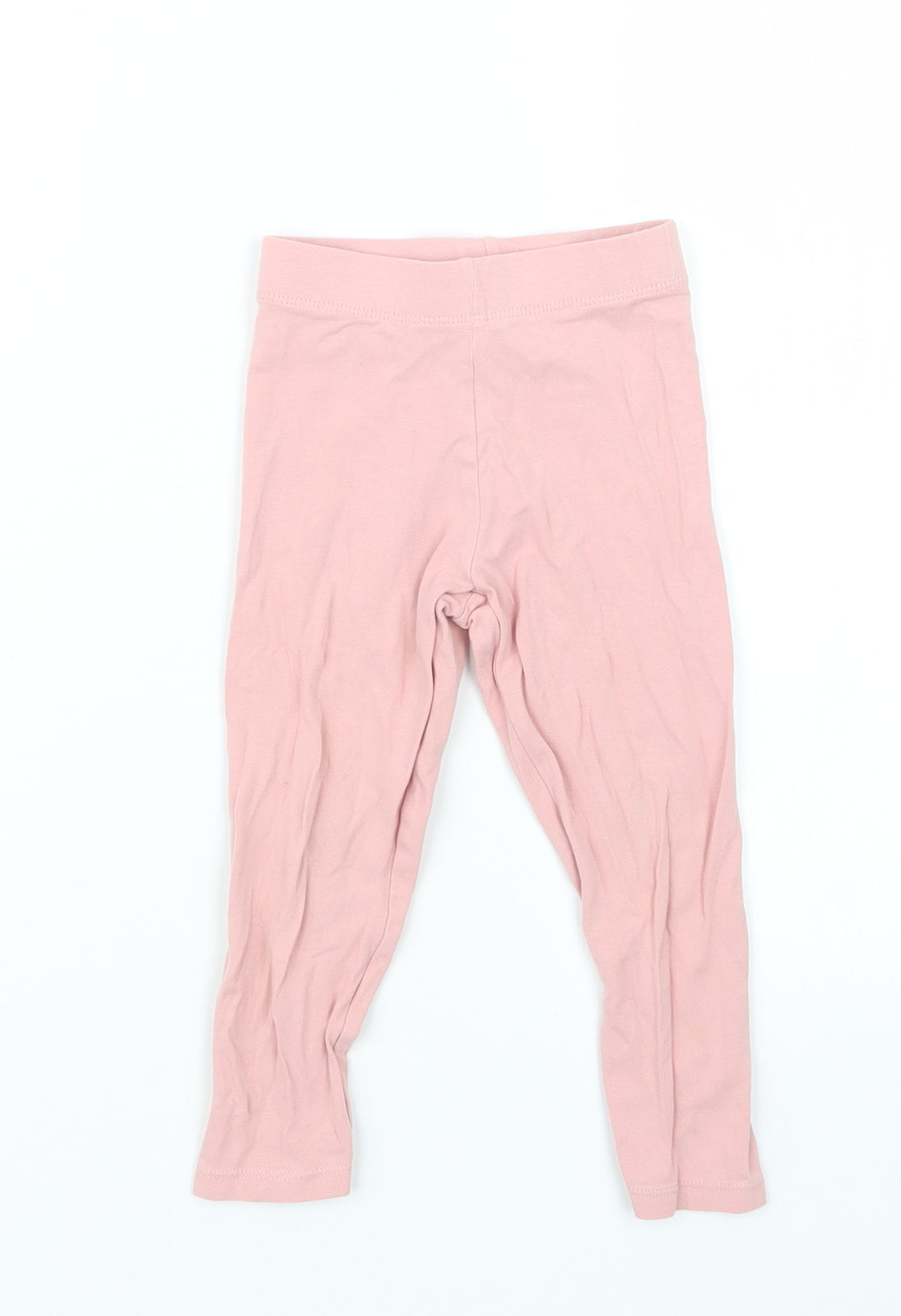 Nutmeg Girls Pink   Capri Trousers Size 18-24 Months