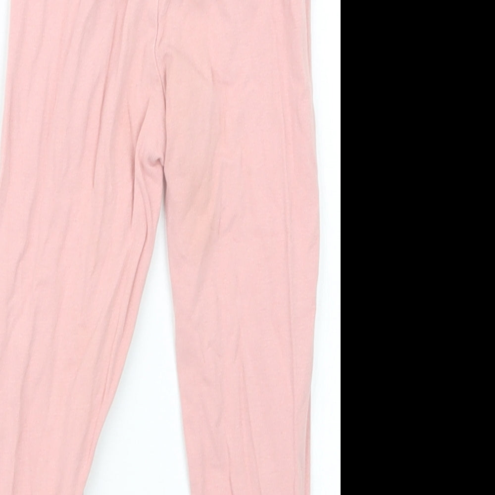 Nutmeg Girls Pink   Capri Trousers Size 18-24 Months