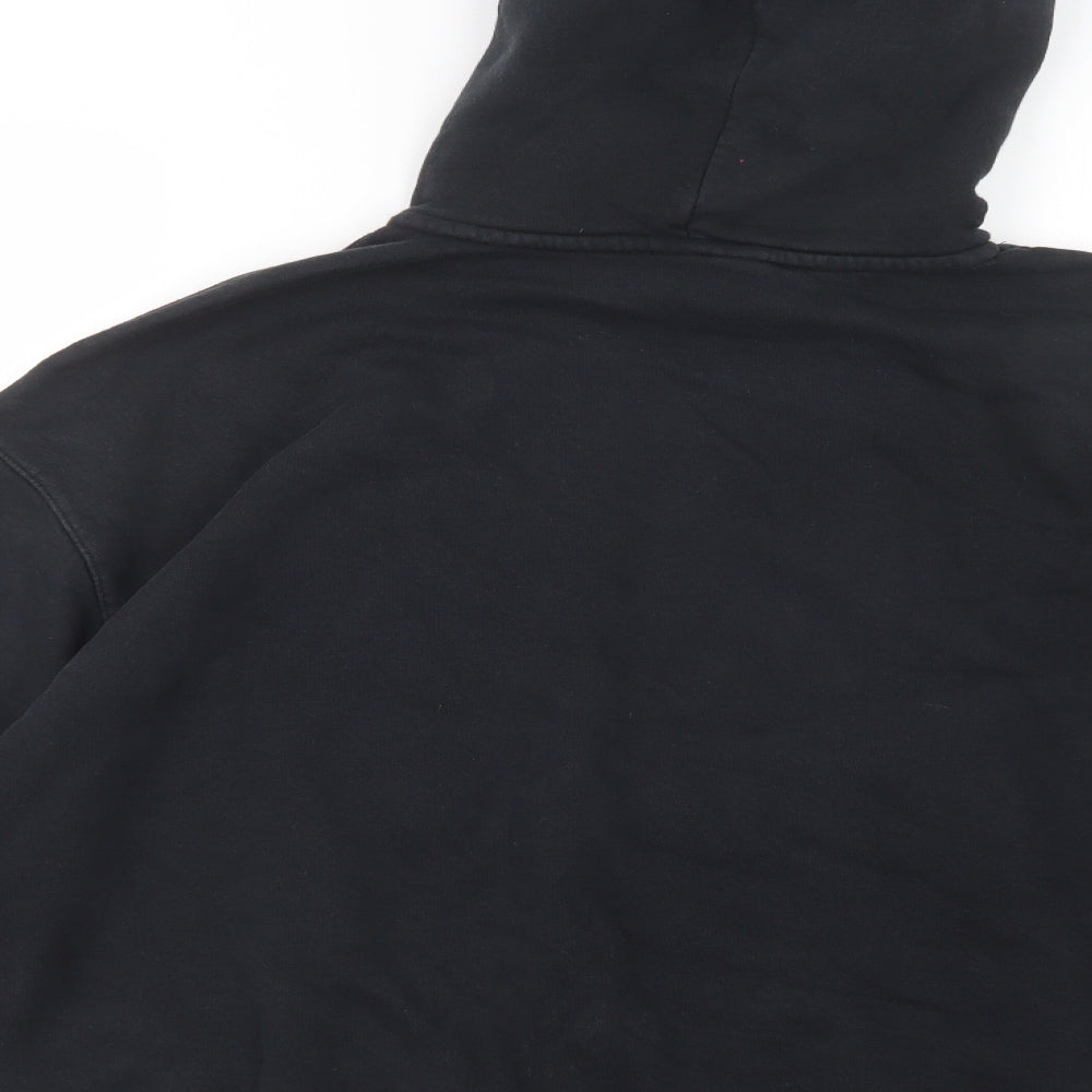 Nike Mens Black   Pullover Hoodie Size L