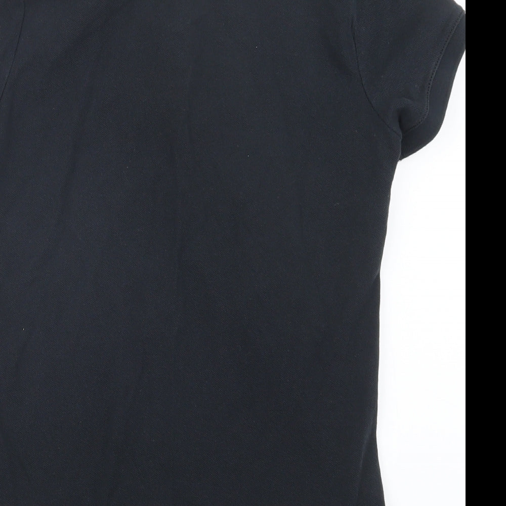 Nike Womens Black   Basic Polo Size M