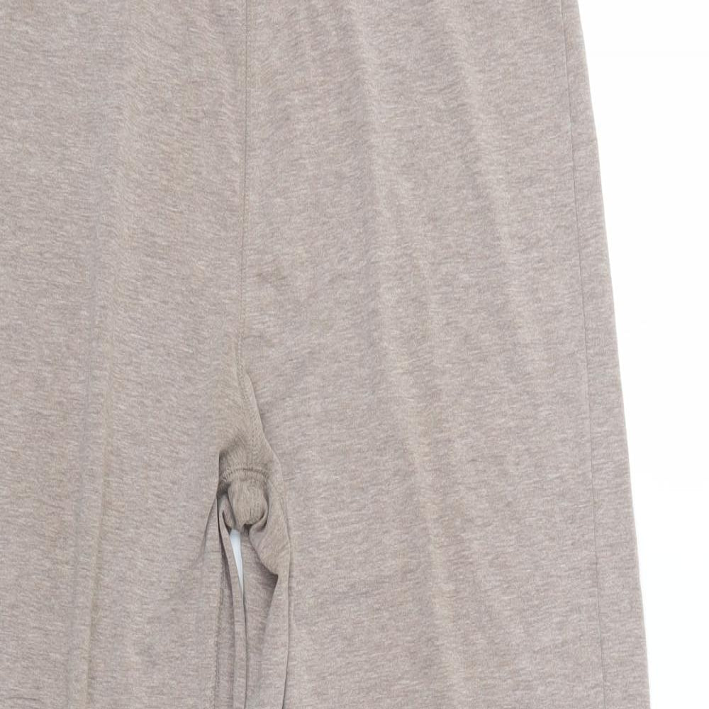 Laura Ashley Womens Beige Geometric  Capri Lounge Pants Size 14