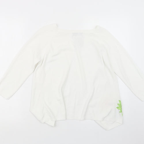 Joseph A. Womens White   Cardigan Jumper Size M