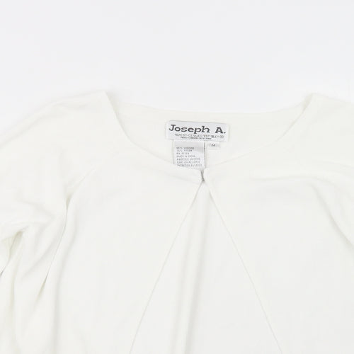Joseph A. Womens White   Cardigan Jumper Size M