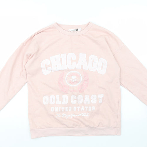 Pep&Co Womens Pink   Pullover Jumper Size M