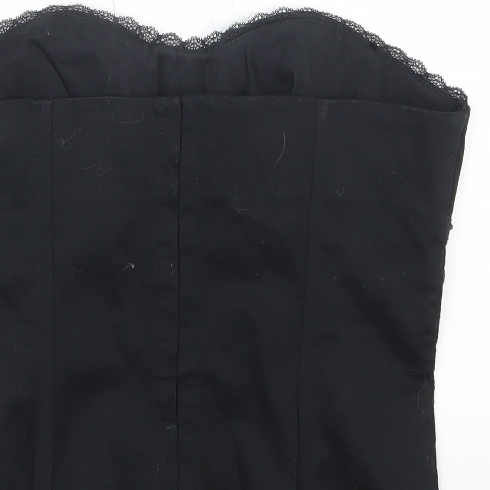 River Island Womens Black   Basic T-Shirt Size 12