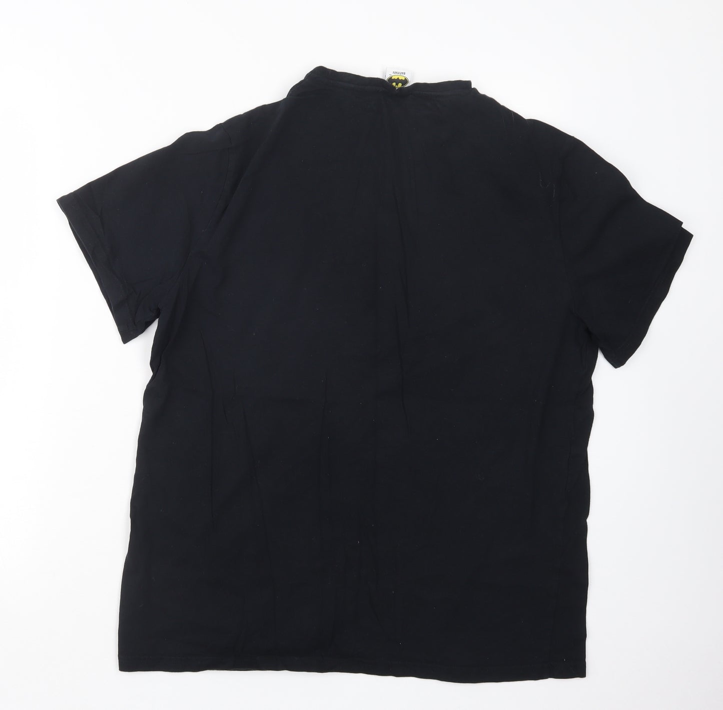 George Mens Black    T-Shirt Size L  - Batman