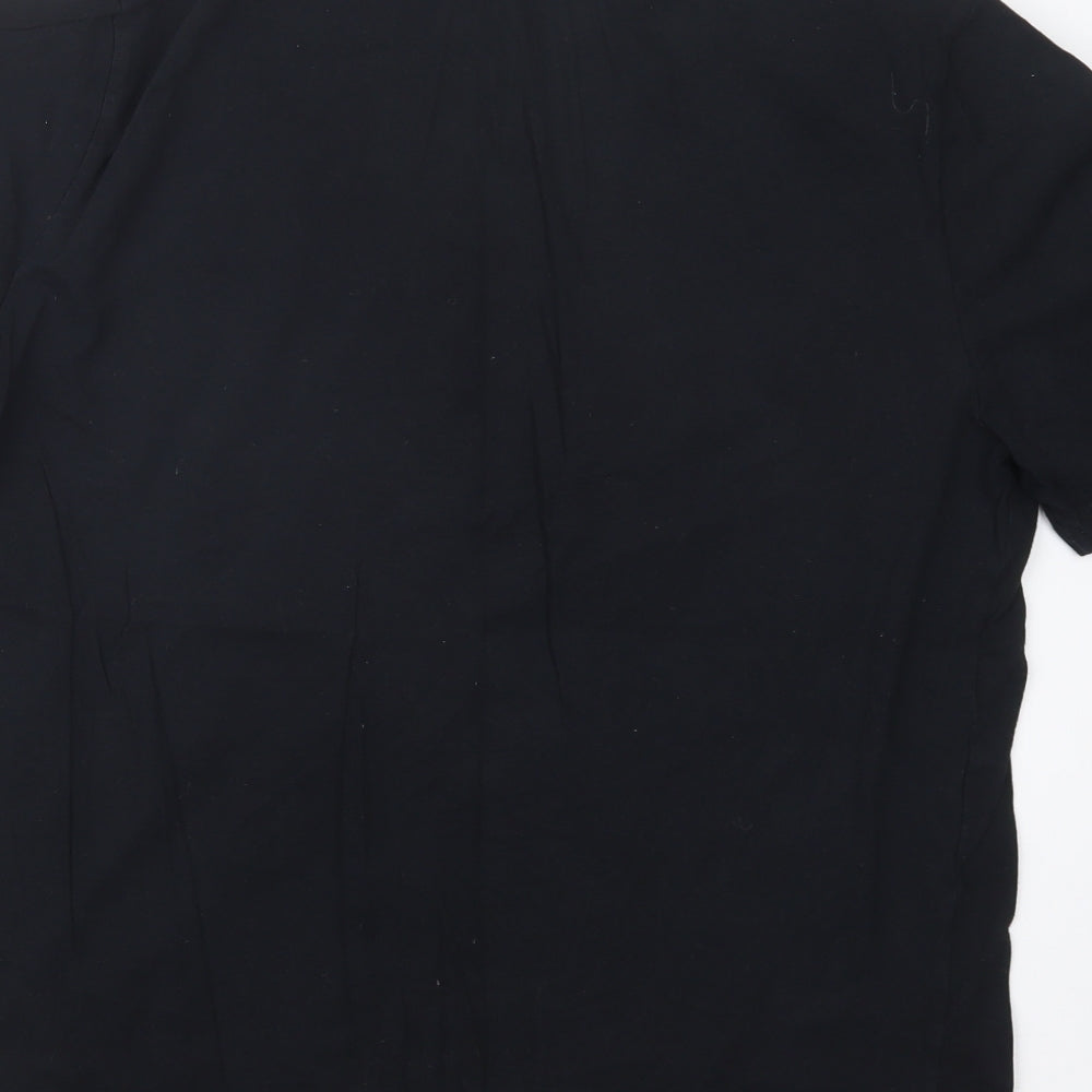 George Mens Black    T-Shirt Size L  - Batman