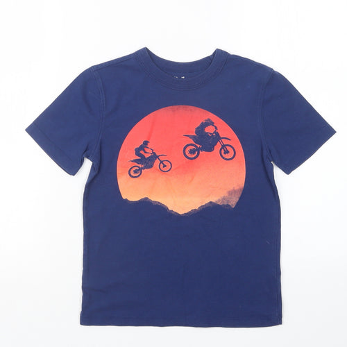 Gap Boys Blue   Basic T-Shirt Size 6-7 Years