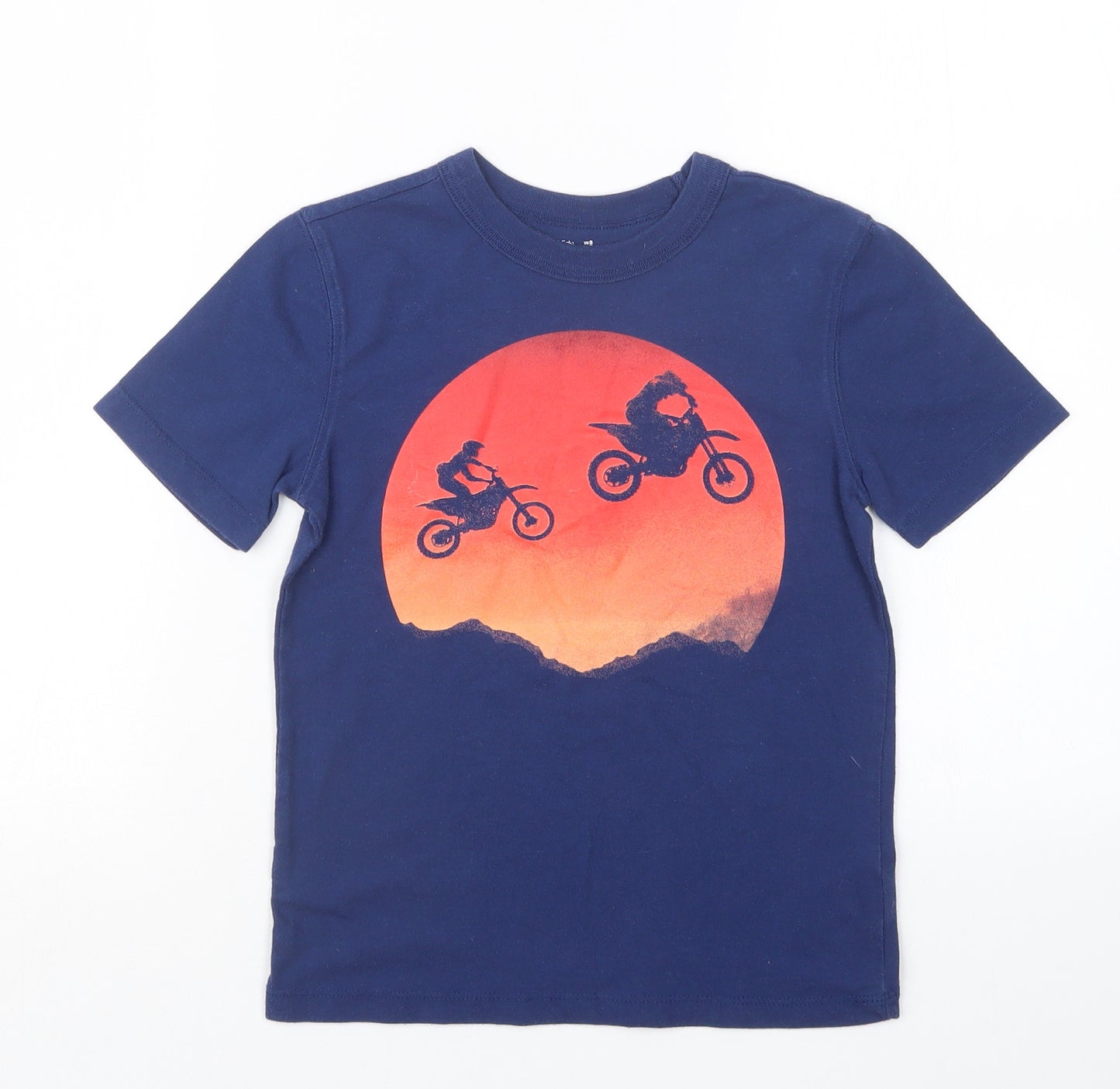 Gap Boys Blue   Basic T-Shirt Size 6-7 Years