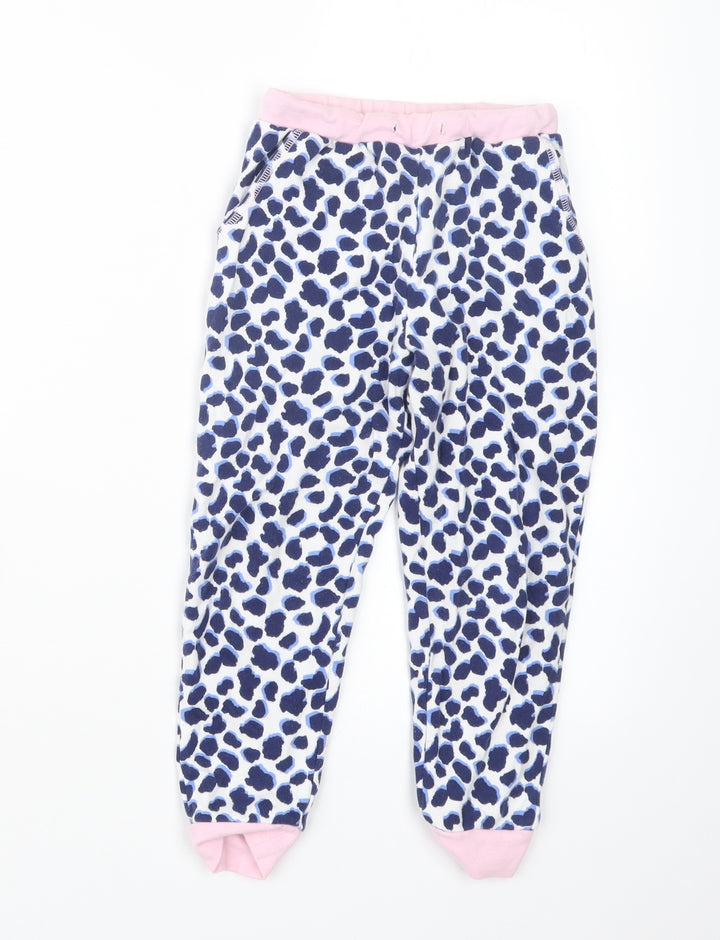 John Lewis Girls Blue Geometric Cami Pyjama Pants Size 6 Years