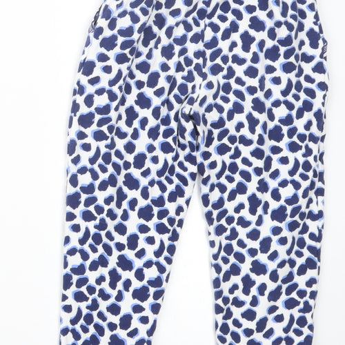 John Lewis Girls Blue Geometric  Cami Pyjama Pants Size 6 Years