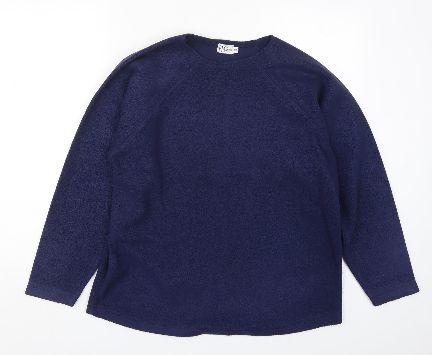 FM Jeans Womens Blue Solid  Top Pyjama Top Size S