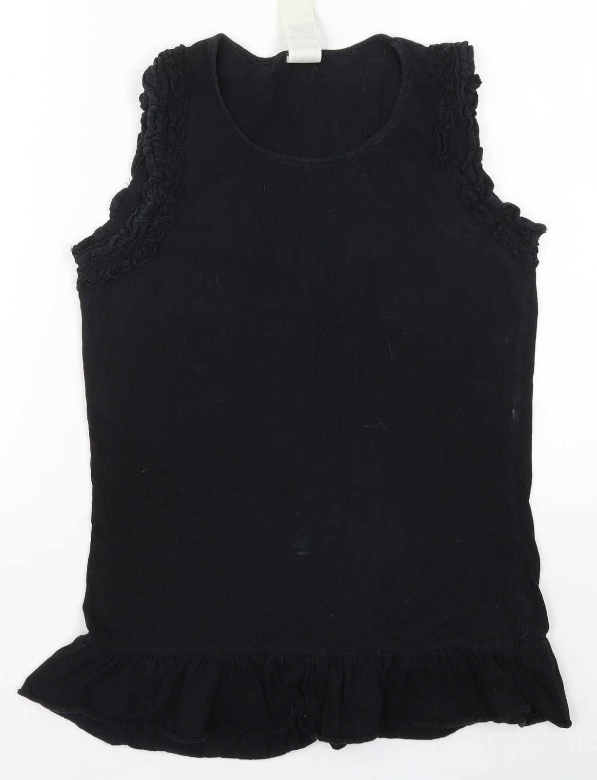 Preworn Womens Black   Basic Tank Size 10