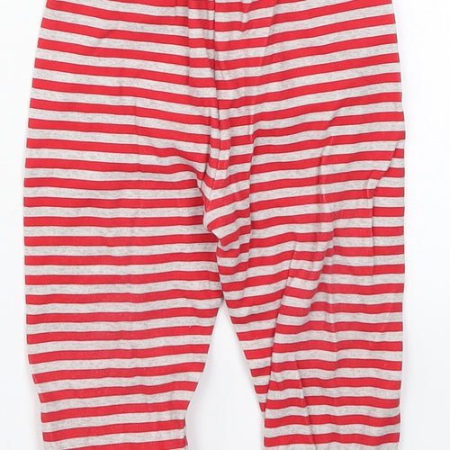 George Baby Red Striped  Sweatpants Trousers Size 12-18 Months  - Pyjama Pants