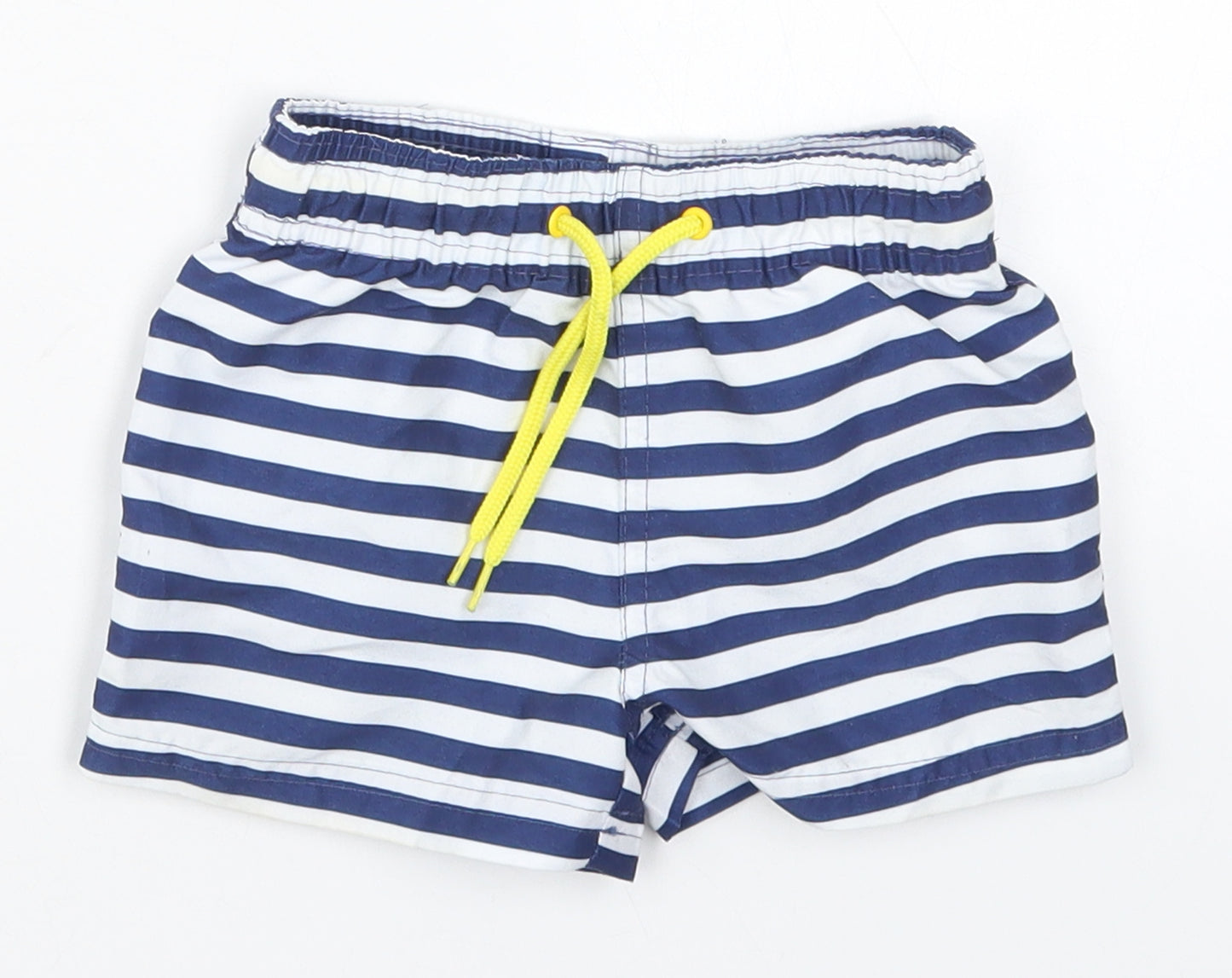 Lupilu Boys Blue Striped  Cropped Trousers Size 12-18 Months  - Swim Short