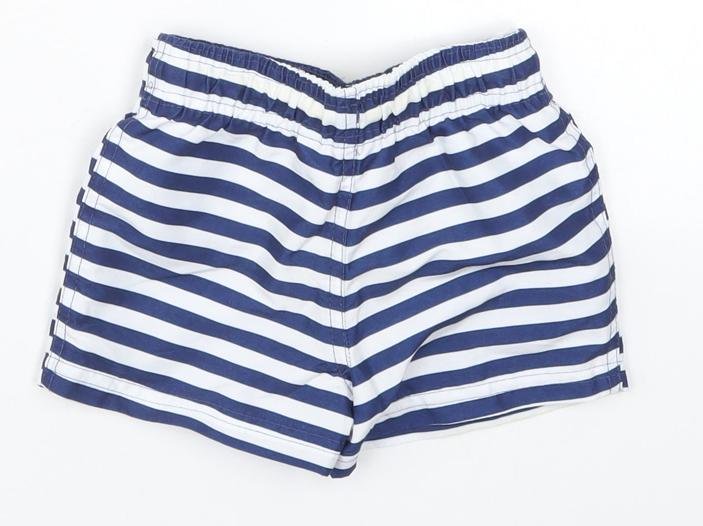 Lupilu Boys Blue Striped  Cropped Trousers Size 12-18 Months  - Swim Short