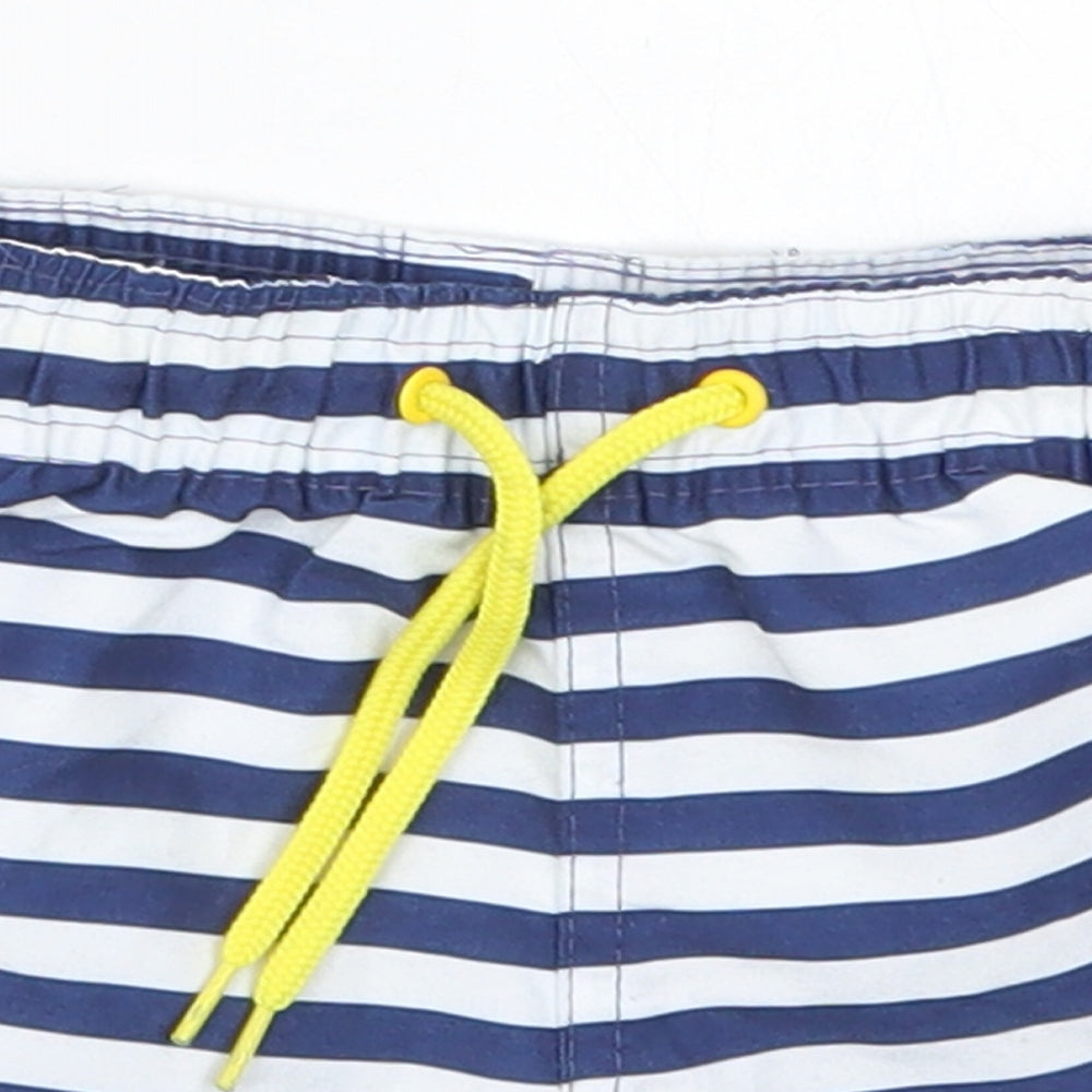 Lupilu Boys Blue Striped  Cropped Trousers Size 12-18 Months  - Swim Short
