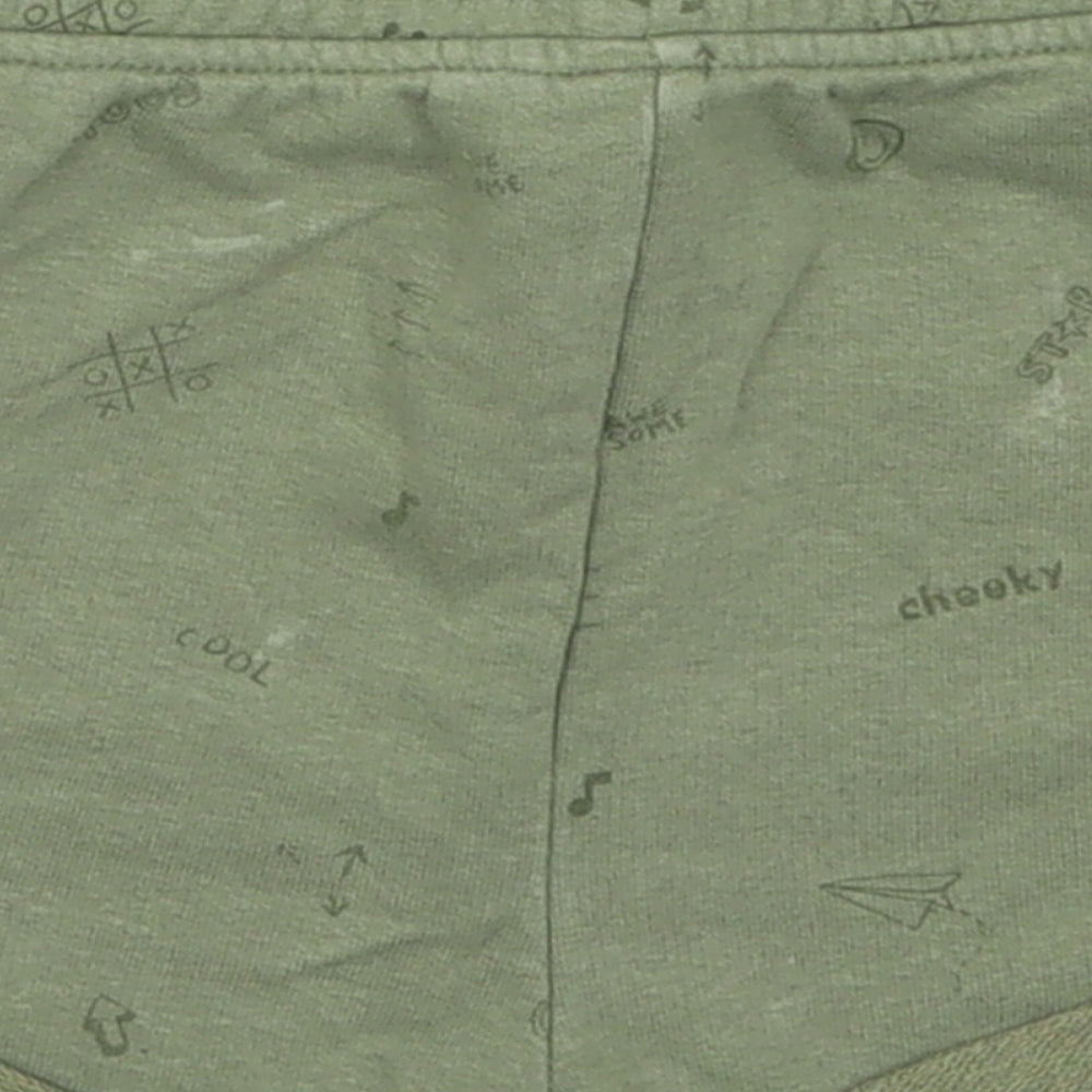 George Boys Green   Sweatpants Trousers Size 12-18 Months  - Cheeky Cool Shorts