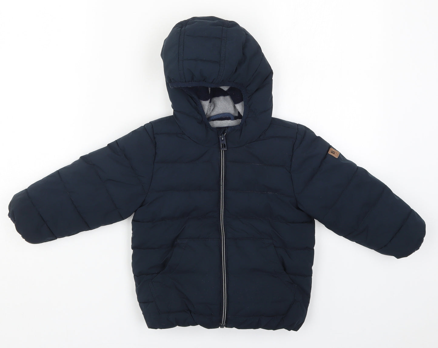NEXT Boys Blue   Basic Coat Coat Size 18-24 Months