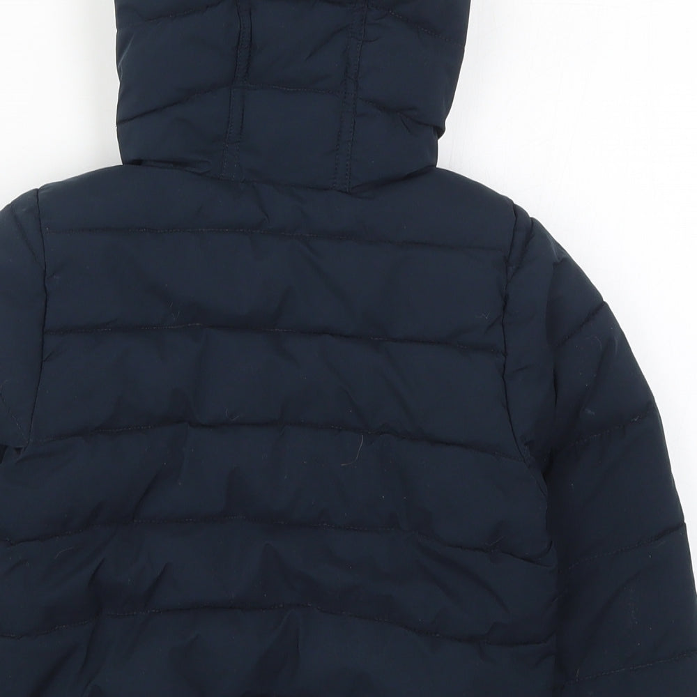 NEXT Boys Blue   Basic Coat Coat Size 18-24 Months