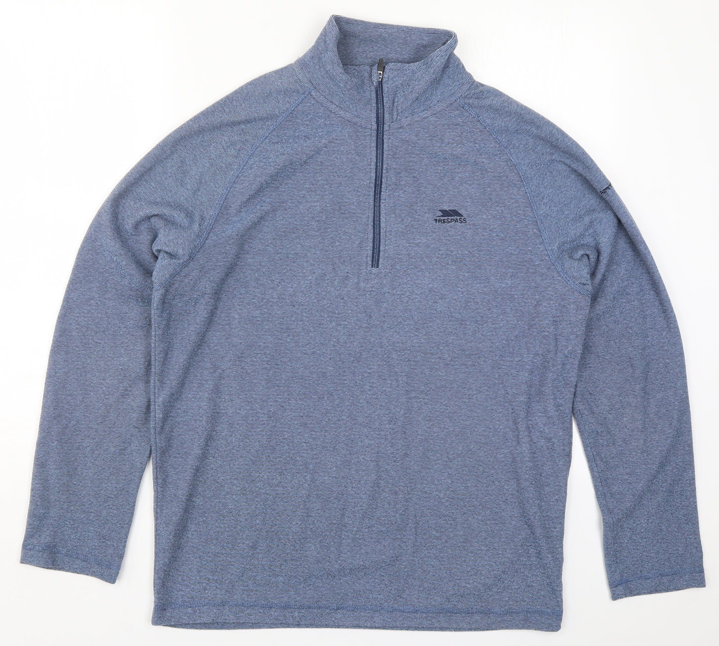 Trespass Mens Blue  Fleece Jacket  Size M