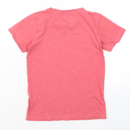 NEXT Boys Pink   Basic T-Shirt Size 5-6 Years  - Awesome