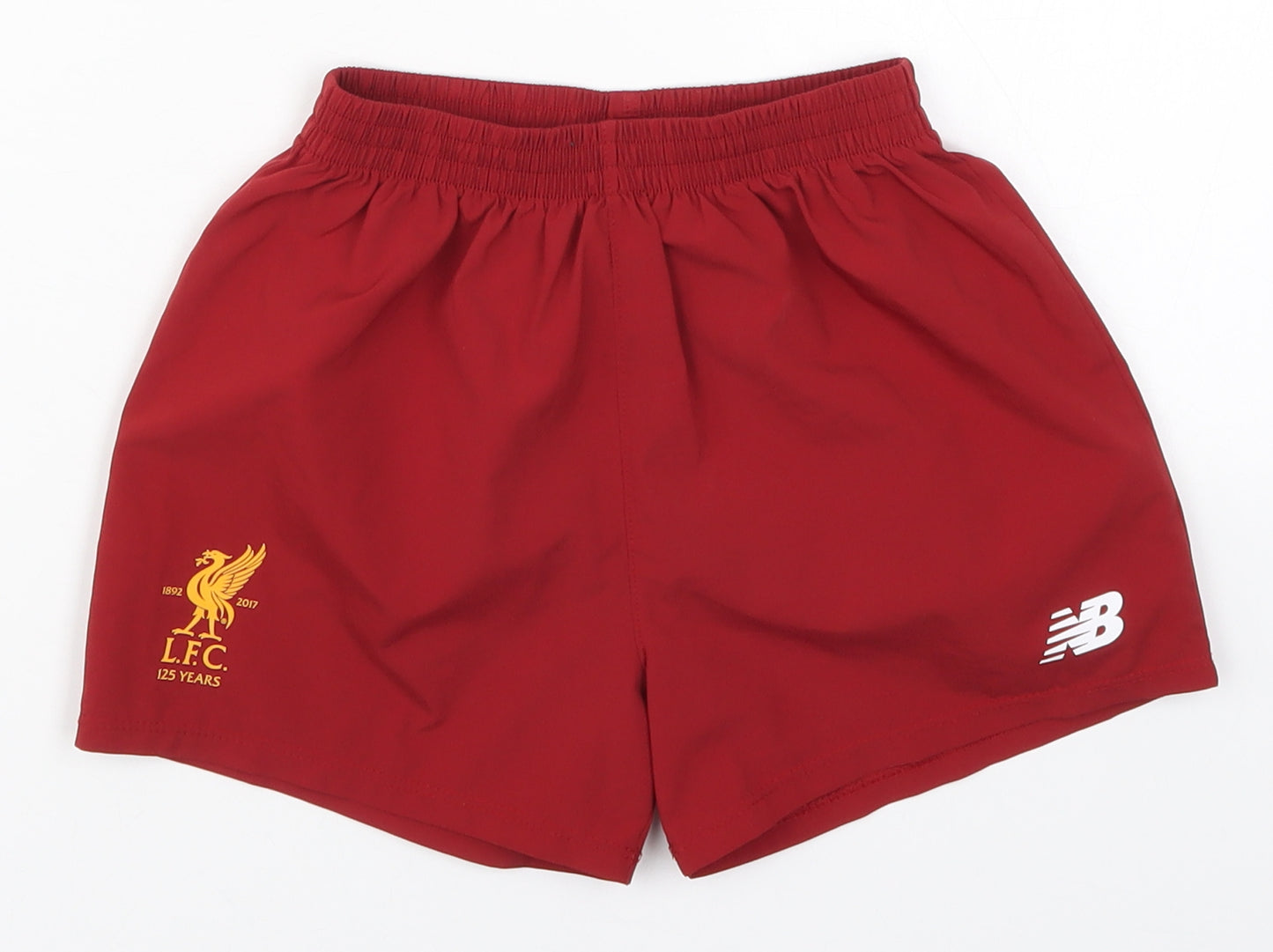 New Blalance Boys Red   Sweat Shorts Size 4-5 Years - LFC